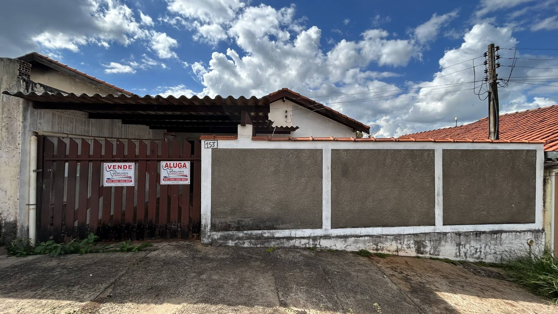 #1334 - Casa para Locação em Piraju - SP